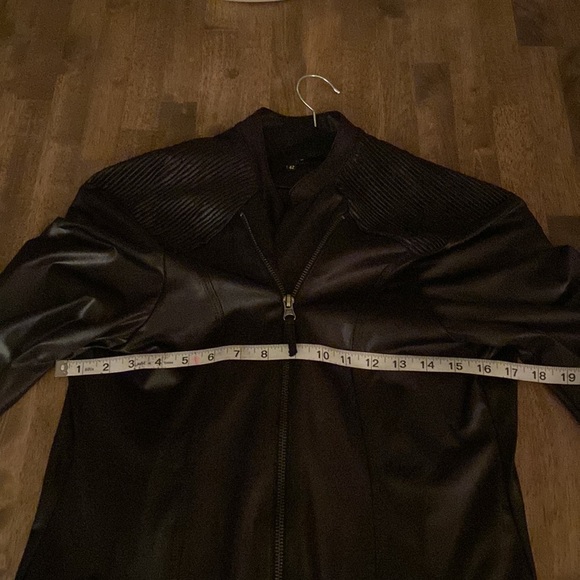 VENTO milano high end Italian top designer black bomber jacket - Picture 15 of 16